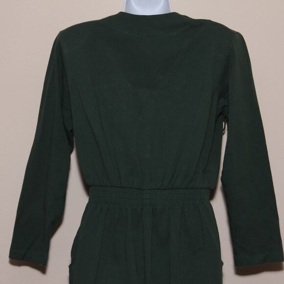 Vintage Bonnie Fringe Bodice Jumpsuit Size Medium Cotton Made in USA - Picture 6 of 12